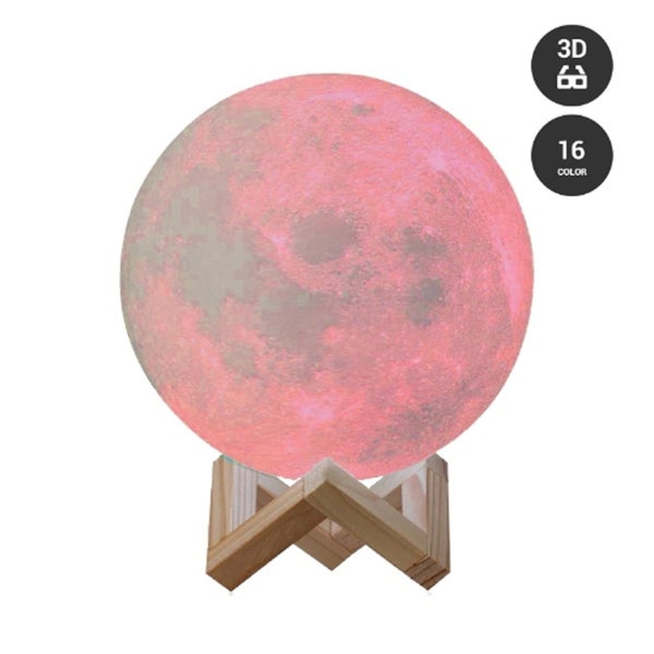 3D Moon Lamp Touch Control Night Light USB Charging Table Lamp Remote Contr Carousel 7