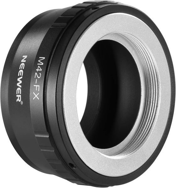 NEEWER M42 to Fuji X Lens Mount Adapter Compatible with M42 Lens to Fujifilm X Carousel 1