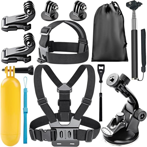NEEWER 50 in 1 Action Camera Accessory Kit Compatible with GoPro Hero 11 10 9 8 Carousel 1