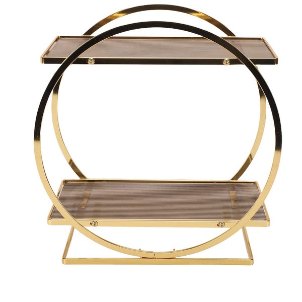 2 tier perfume organizer makeup perfume stand organizer bathroom vanity counter Carousel 2