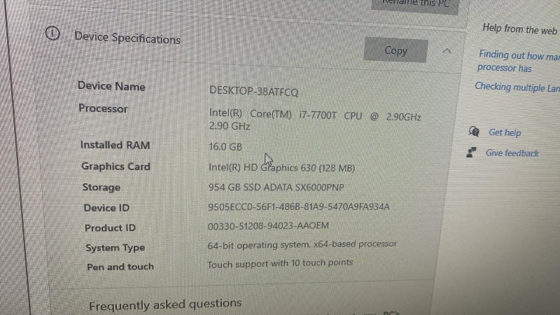 LENOVO ALL IN ONE Computer Carousel 6