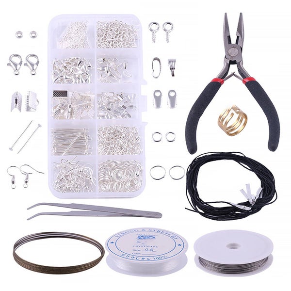 Jewelry Making Kit with Tools, Wires, Charms and Findings for Jewelry Makin Carousel 1