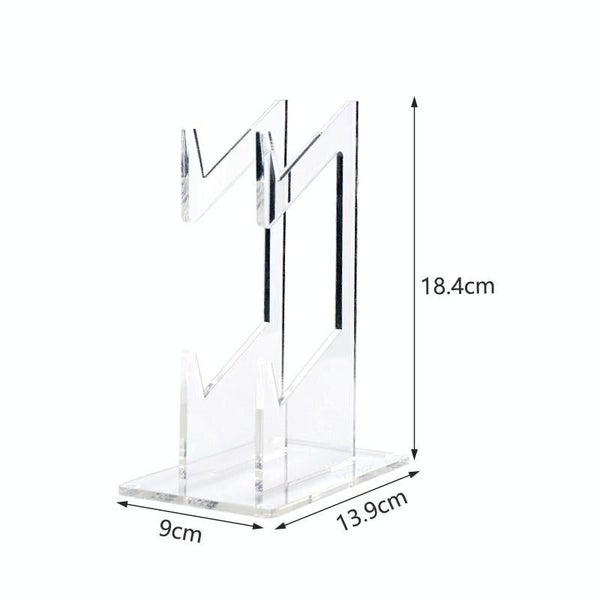 Transparent Acrylic Double Layer Game Handle Storage Bracket For Ps4 / Ps5 Ps3 Carousel 2