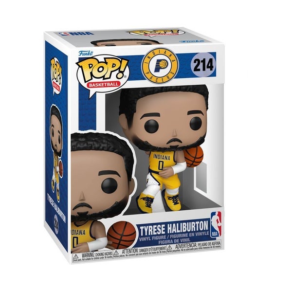 NBA: Pacers - Tyrese Haliburton Pop! Vinyl Figure Carousel 2