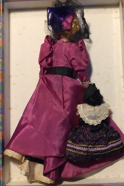 Two French Costume Celluloid Dolls Carousel 2