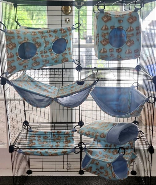 Rat Hammock Set 7 Peice - Choose your own design Carousel 2