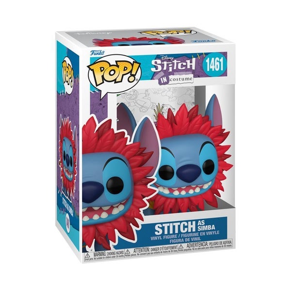 Disney - Stitch Simba Costume Pop! Vinyl Figure Carousel 2