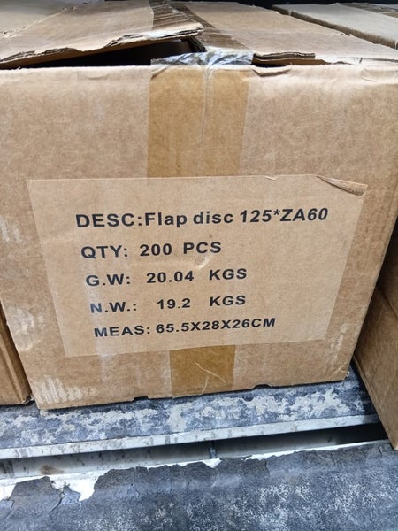 125mm flap sanding disc Carousel 9