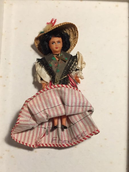 French 'Poupees Magali' Celluloid Doll Carousel 3
