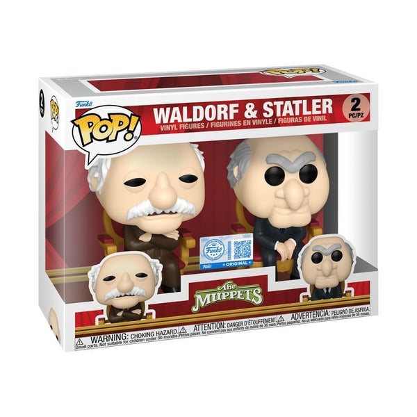 The Muppets - Waldorf and Statler Pop! 2 Pack Carousel 2