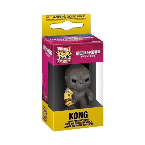 Godzilla vs Kong: The New Empire - Kong with Mech Arm Pop! Keychain Carousel 2