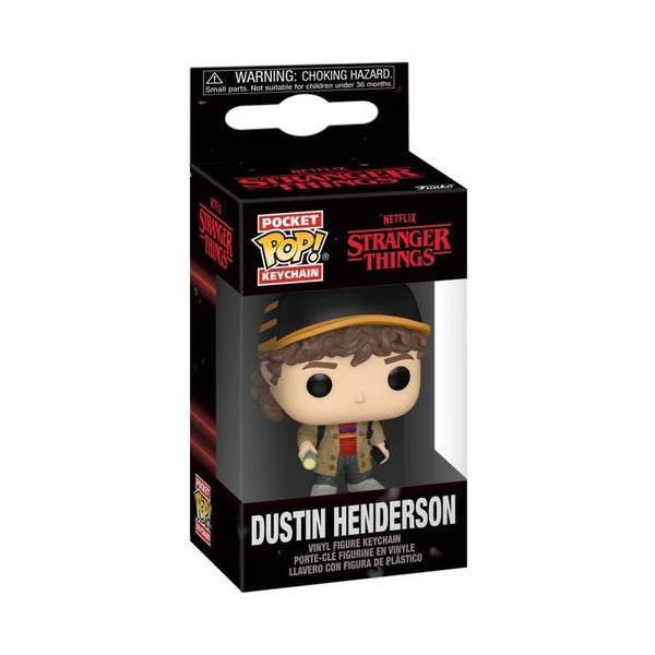 Stranger Things - Dustin Henderson Pop! Keychain Carousel 1