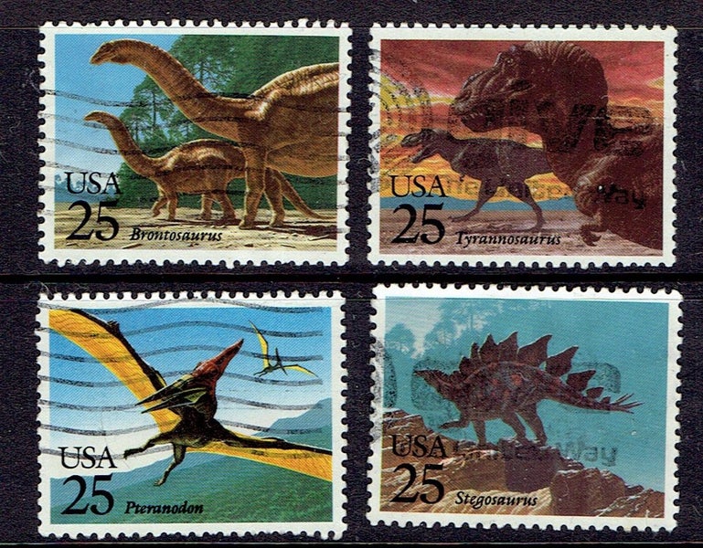 USA - 1989 Dinosaurs set Carousel 1