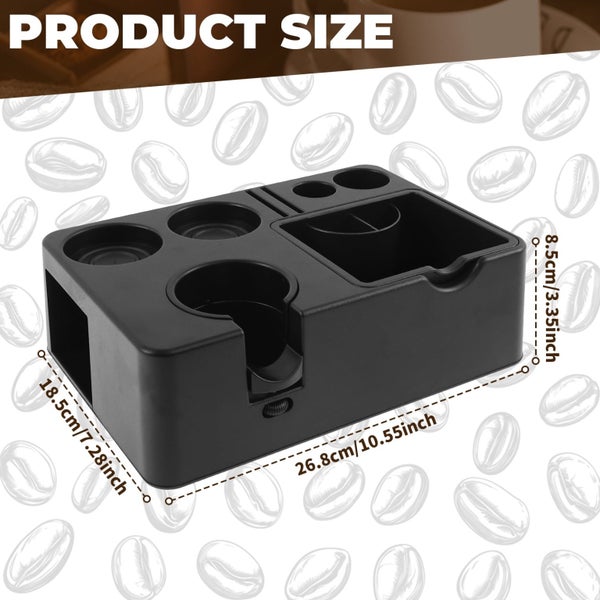 Espresso Tamping Station Height Adjustable Espresso Knock Box Nonslip Espre Carousel 2