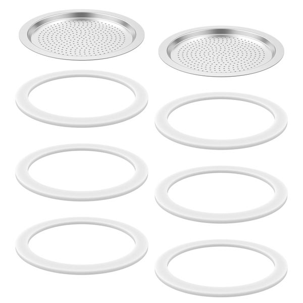 Espresso Maker Filter Gasket for 6 Cup or 12 Cup Temperature Resistant Coff Carousel 1