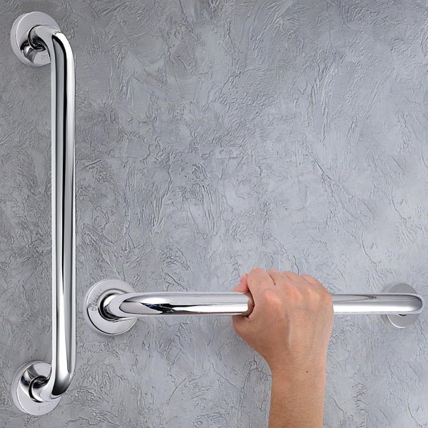 2 Pack 12 Inch Shower Grab Bar,Stainless Steel Shower Handle, Grab Bars for Carousel 8