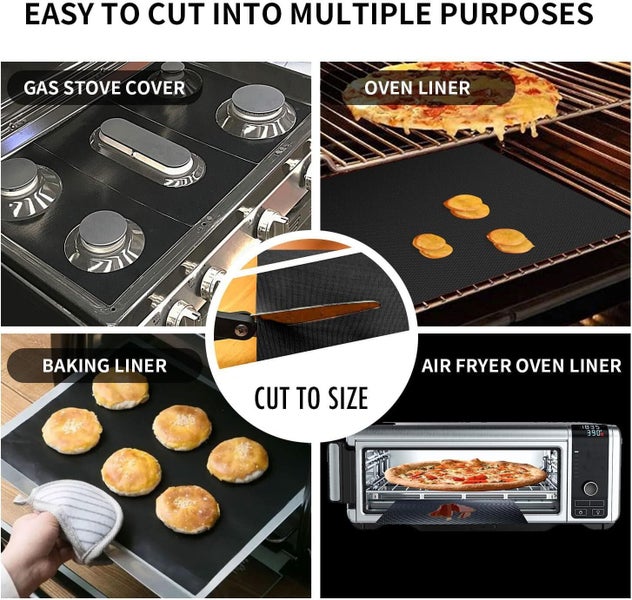 Copper Grill Mat Set Of 5, Non-Stick Bbq Outdoor Grill & Baking Mats, Reusa Carousel 7