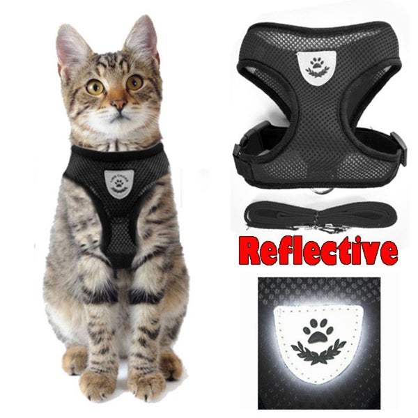 Cat Vest Harness Leash Set L Carousel 1