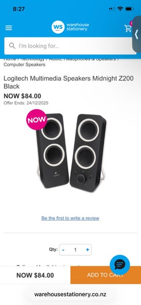 Logi computer speakers Carousel 5