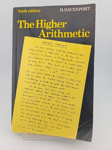 The Higher Arithmetic by H. Davenport64811958223105110