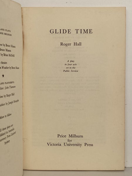 GLIDE TIME by Roger Hall 1977 Carousel 5
