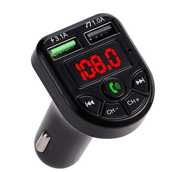 mobile Bluetooth hands-free receiver mobile phone fast charging 3.1a cigarett... Carousel 1