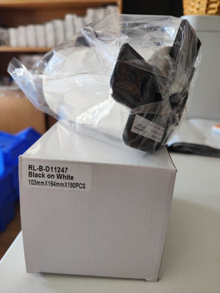 DK11247 Compatible 103mm x 164mm 180 per roll Large Labels for Brother DK11247 Carousel 1