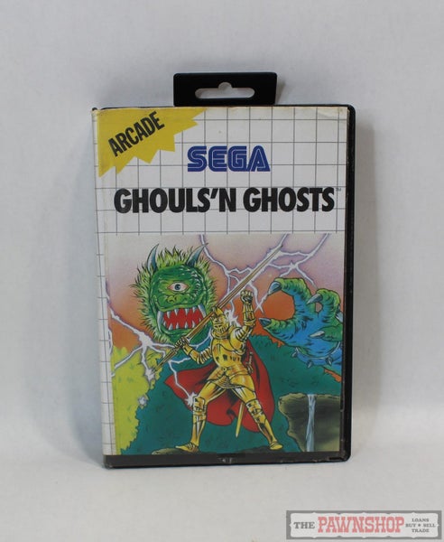 Ghouls'n Ghosts Sega Master System Game Carousel 1