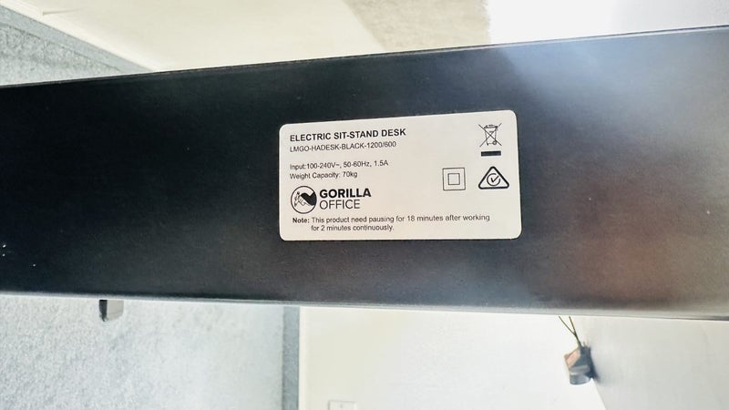 Gorilla Office Electric Sit-Stand Desk Carousel 1