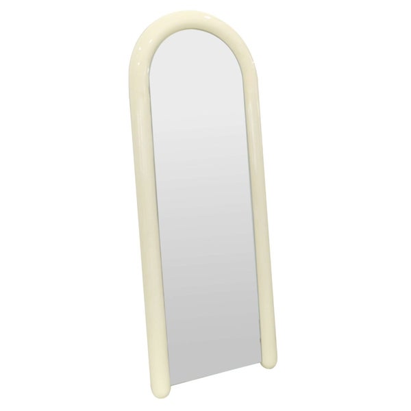 Alia 1.6m Full Length Mirror - Milk White Carousel 2