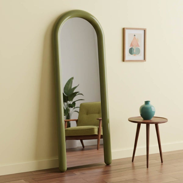 Alia 1.6m Full Length Mirror - Olive Carousel 2