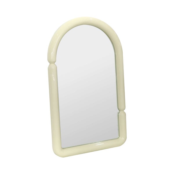 Alia Wall Mirror - Milk White Carousel 2