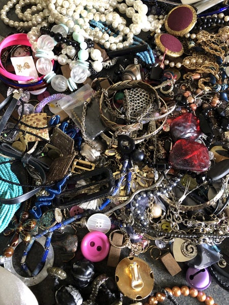 Huge bulk jewellery for wearing and craft 2.4 KG Carousel 2