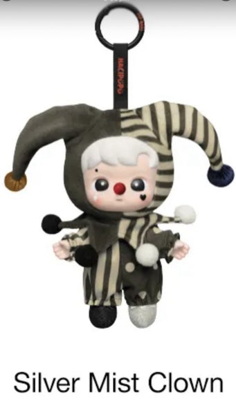 WHY SO SERIOUS Series-Vinyl Plush Pendant Box Silver Mist Clown Carousel 1