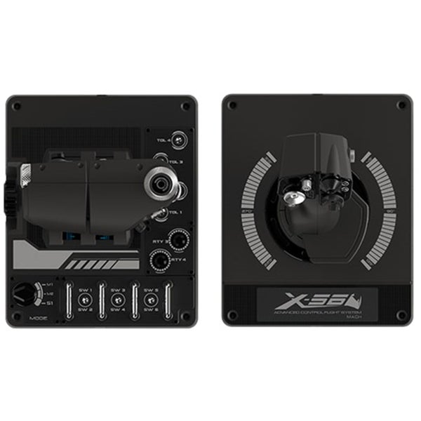 Logitech Pro Flight New X56 H.O.T.A.S. RGB Throttle & Stick Simulation Gaming Carousel 3