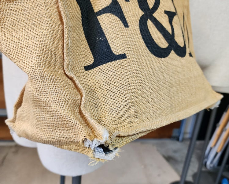 Genuine Fortnum & Mason Hessian Bag - Vintage Carousel 5