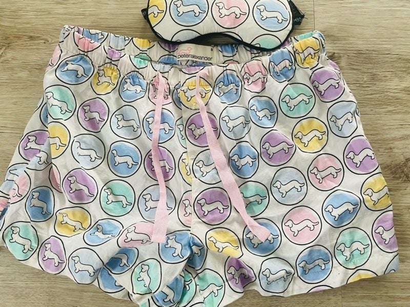 Peter Alexander eye mask size Small women’s pyjama shorts sleepwear Carousel 1