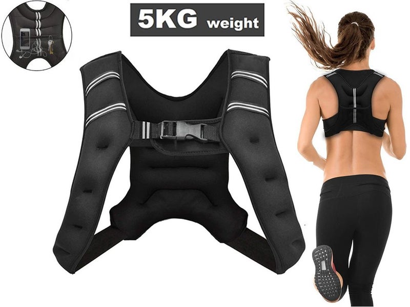 Sport Weighted Vest Workout Equipment 5kg NZ Clearance Carousel 2