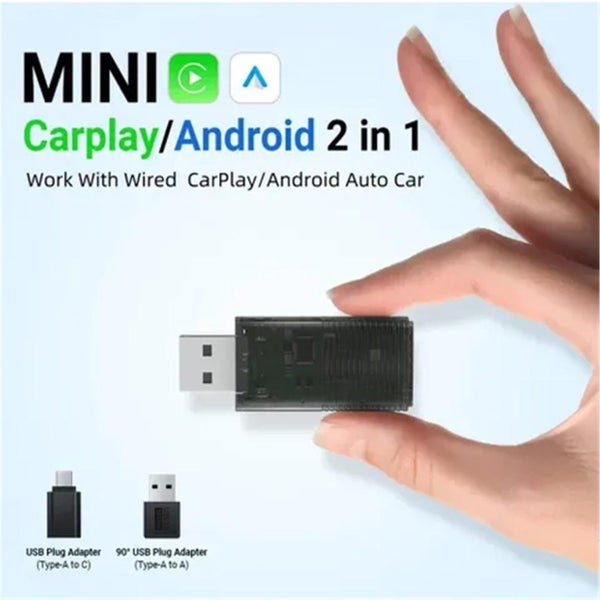 Ottocast Apple Carplay / Android Auto Wireless USB Adapter Carousel 2