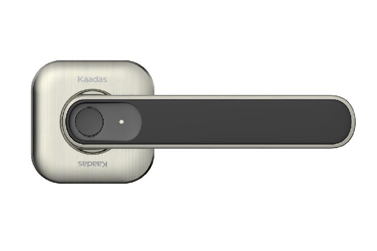 Kaadas LH01 Fingerprint Lever Door Lock Stain Nickel Carousel 1