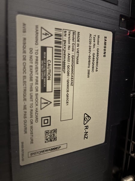 Samsung QA65QN90CAS 65” QLED Top Spec64739833102082113
