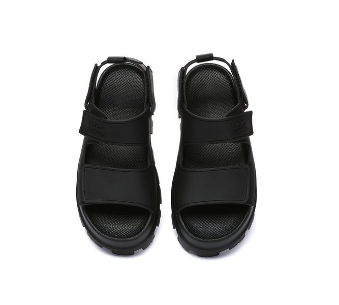 AUSTRALIAN SHEPHERD(R) Women Adjustable Strap Slingback Chunky Platform Sanda... Carousel 18