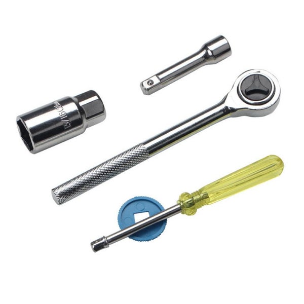 Piece Drive Socket Set 1/4 and 3/8 Inch Tool Standard Ratchet Wrench Sleeve, ... Carousel 5