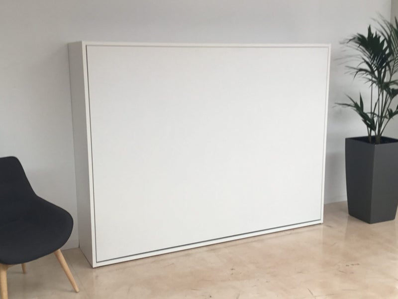 Ward Horizontal Queen size fold away Murphy wall bed , cabinetry & mattress Carousel 13