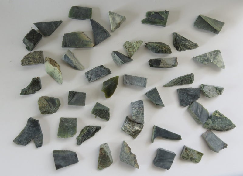 XIII Greenstone Pieces IIIX Carousel 1