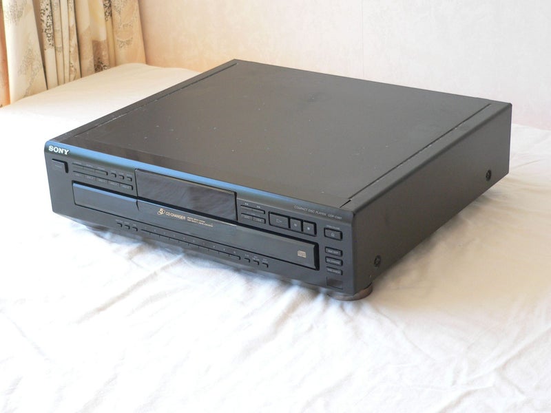 SONY 5 Disc CD Player CDP-C661 Carousel 1