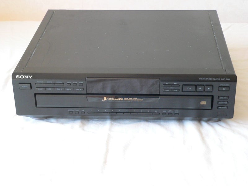 SONY 5 Disc CD Player CDP-C661 Carousel 2