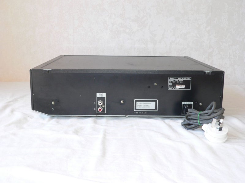 SONY 5 Disc CD Player CDP-C661 Carousel 5