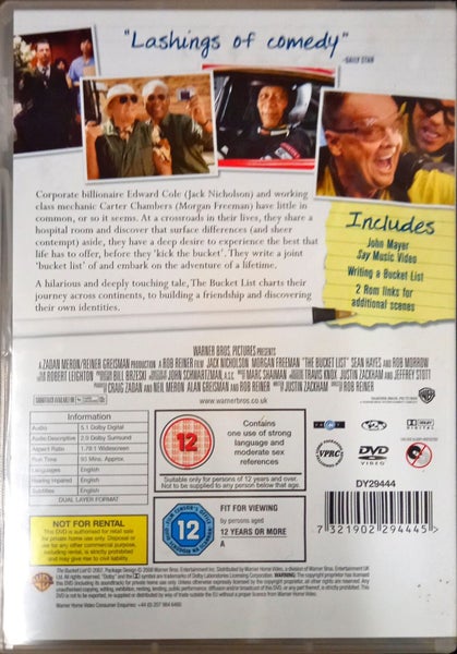 The Bucket List (Region 2 Version)64831192789634111