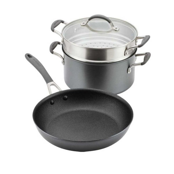 Circulon ScratchDefense A1 Nonstick Induction Cookware Set 3pce Carousel 1